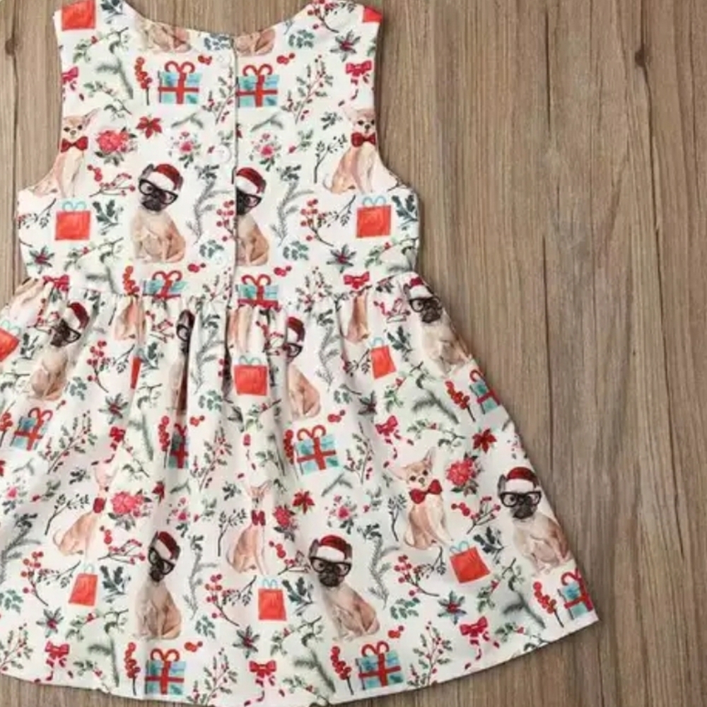 Christmas dress and pajamas